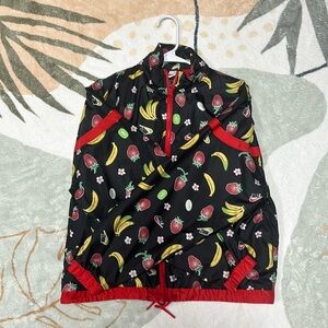 Nike track jacket. Cropped.